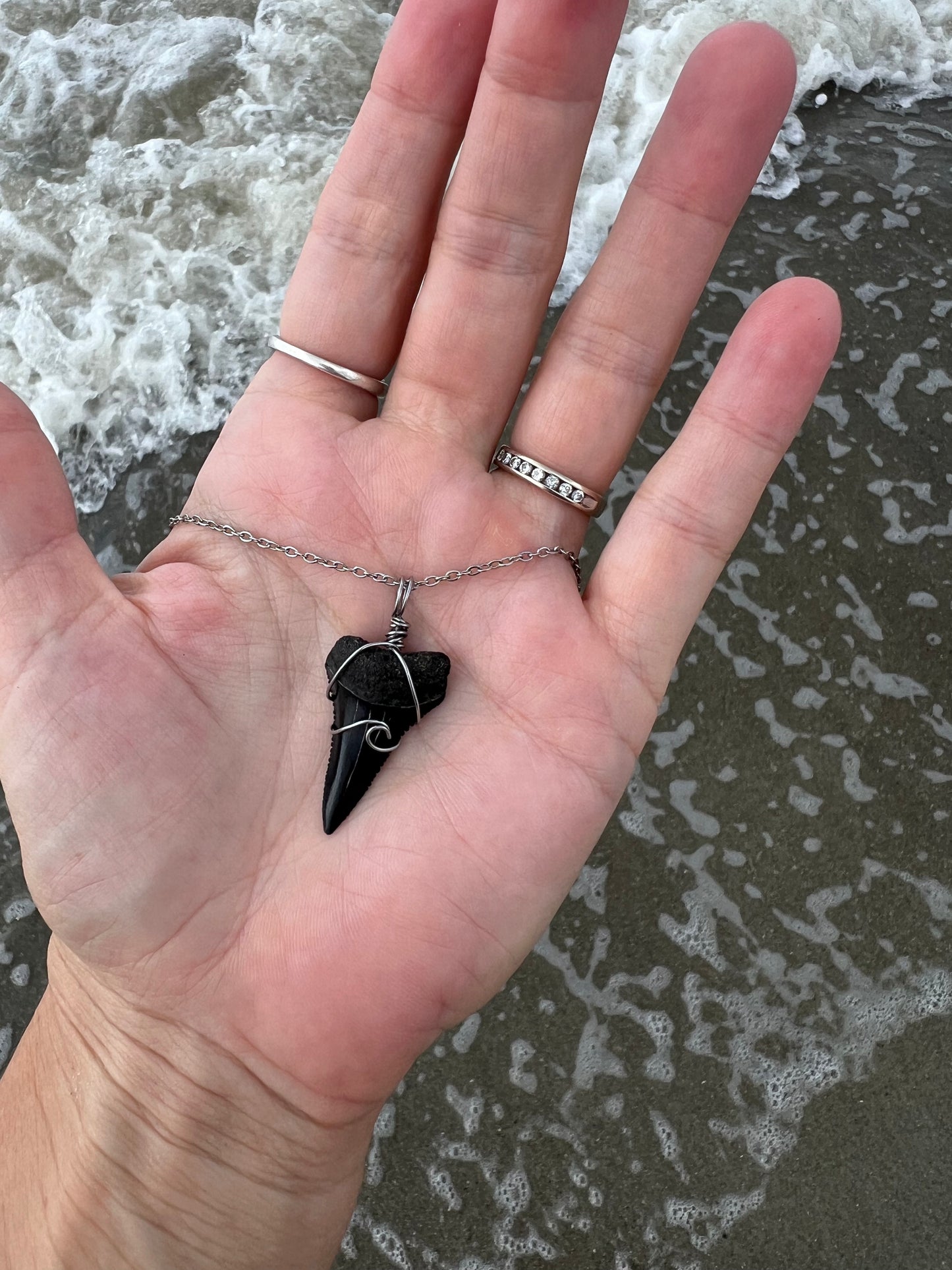 Making Waves-Large Great White + Wave Design