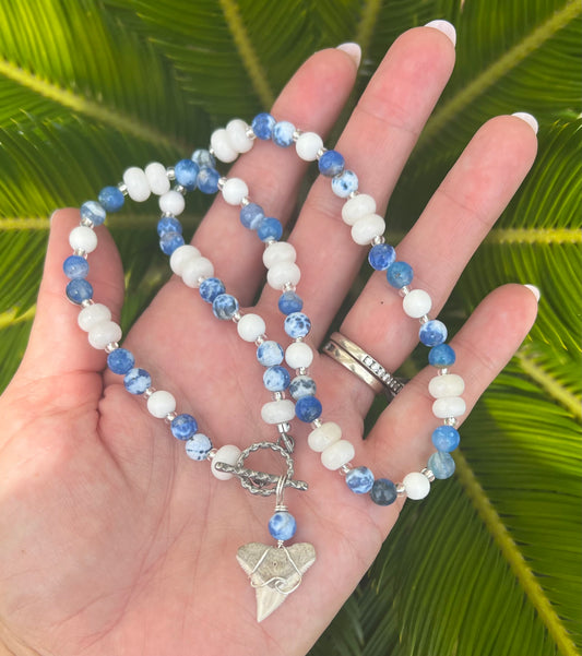 Ocean Tide Shark tooth necklace