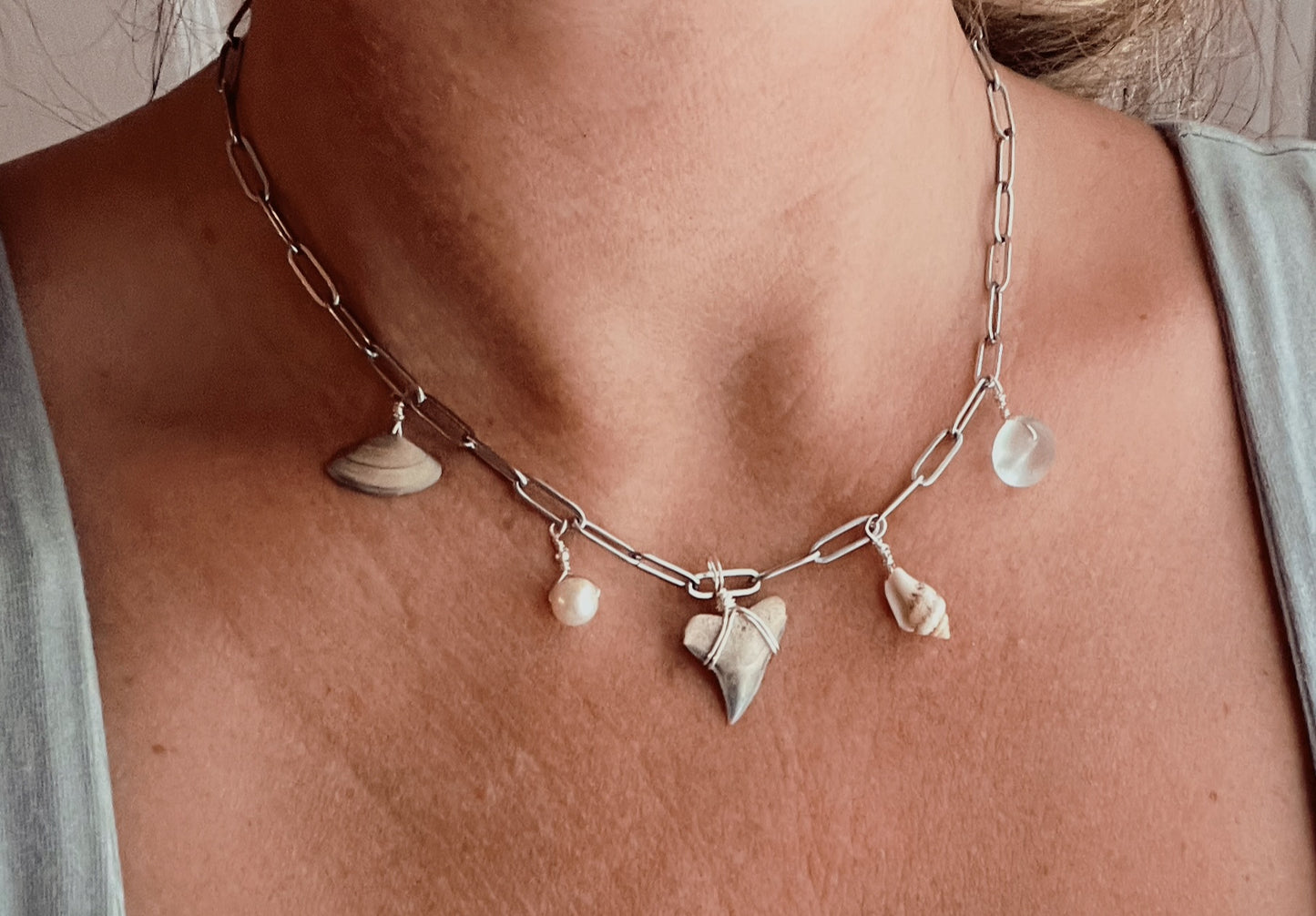 Southern charm- One Of A Kind Charm Necklace