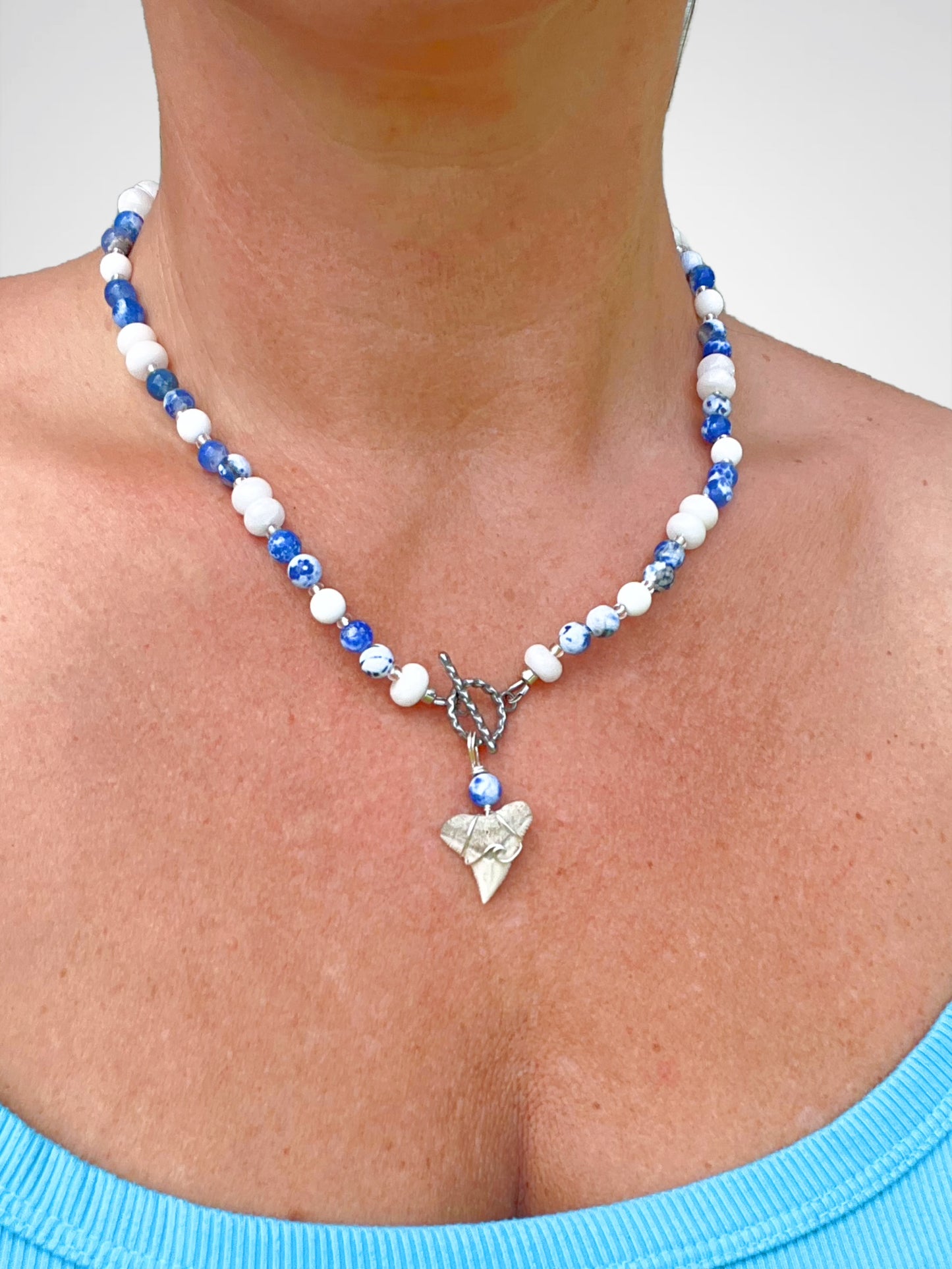 Ocean Tide Shark tooth necklace