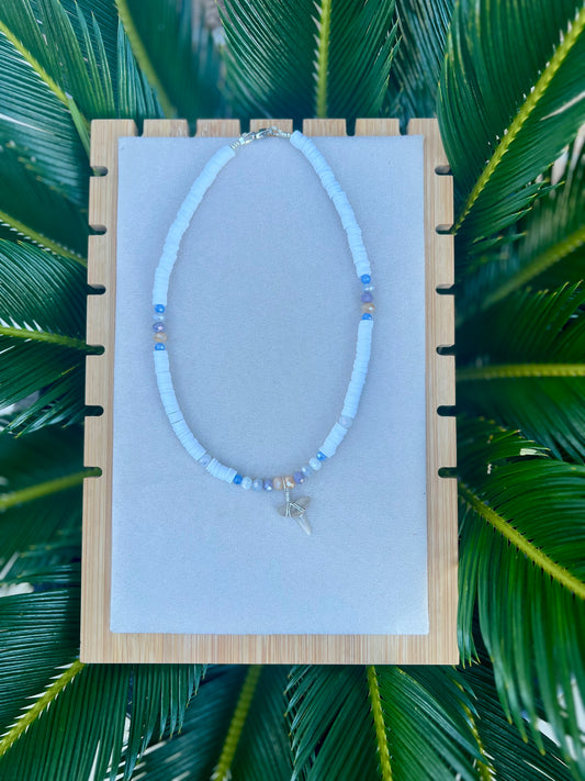 Little Mermaids Necklace- Lemon Shark tooth