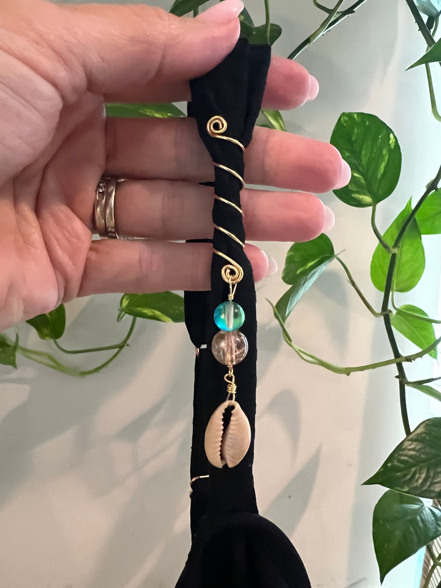 COASTal Hair Charms-  Shark teeth, shells, and ocean inspired hair, swim, clothing, and bag accessories