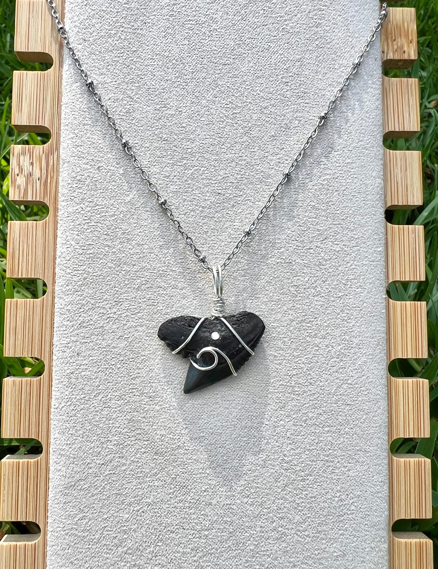 Tidal Wave - Tiger Shark with gem embellishment