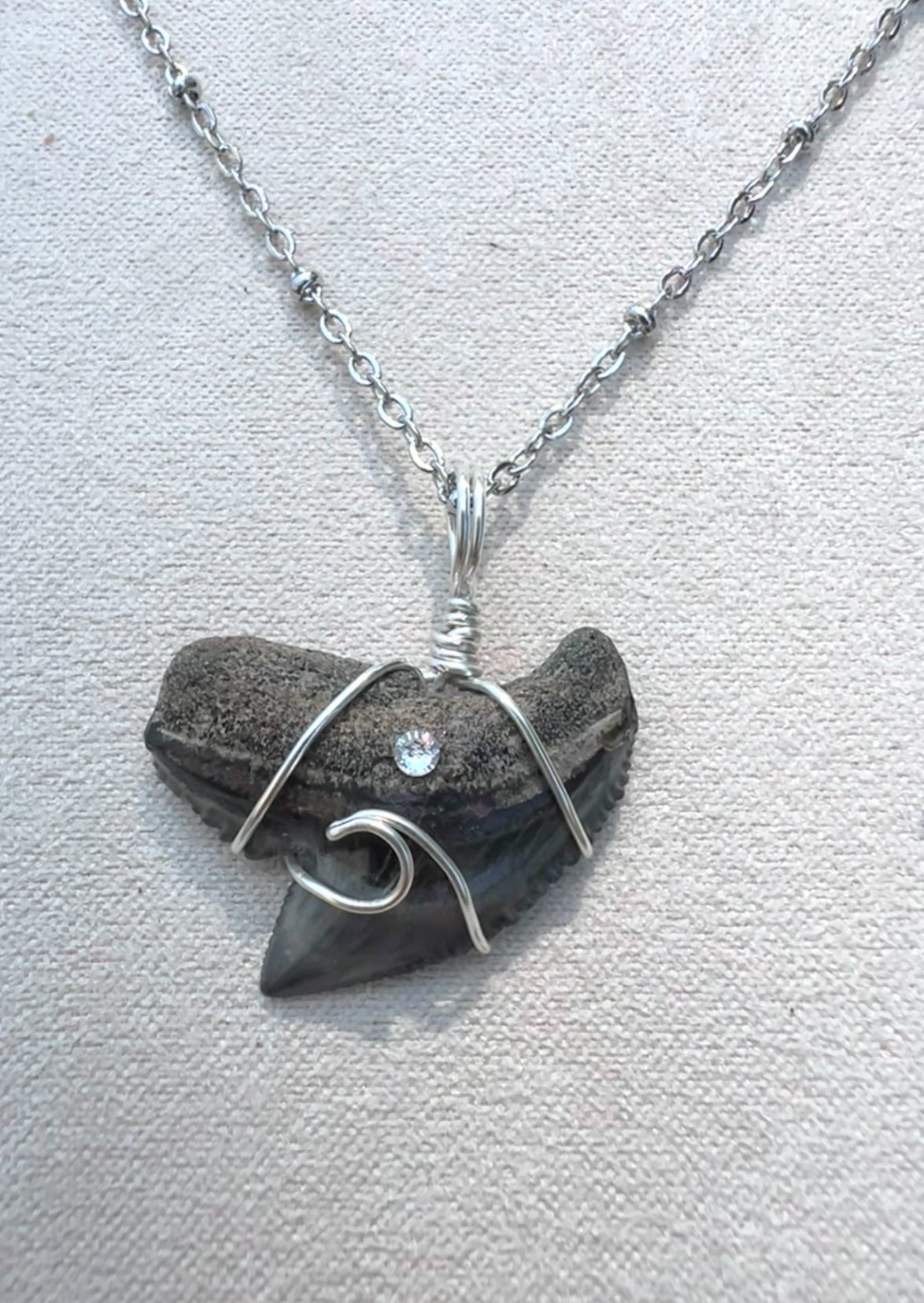 Tidal Wave - Tiger Shark with gem embellishment