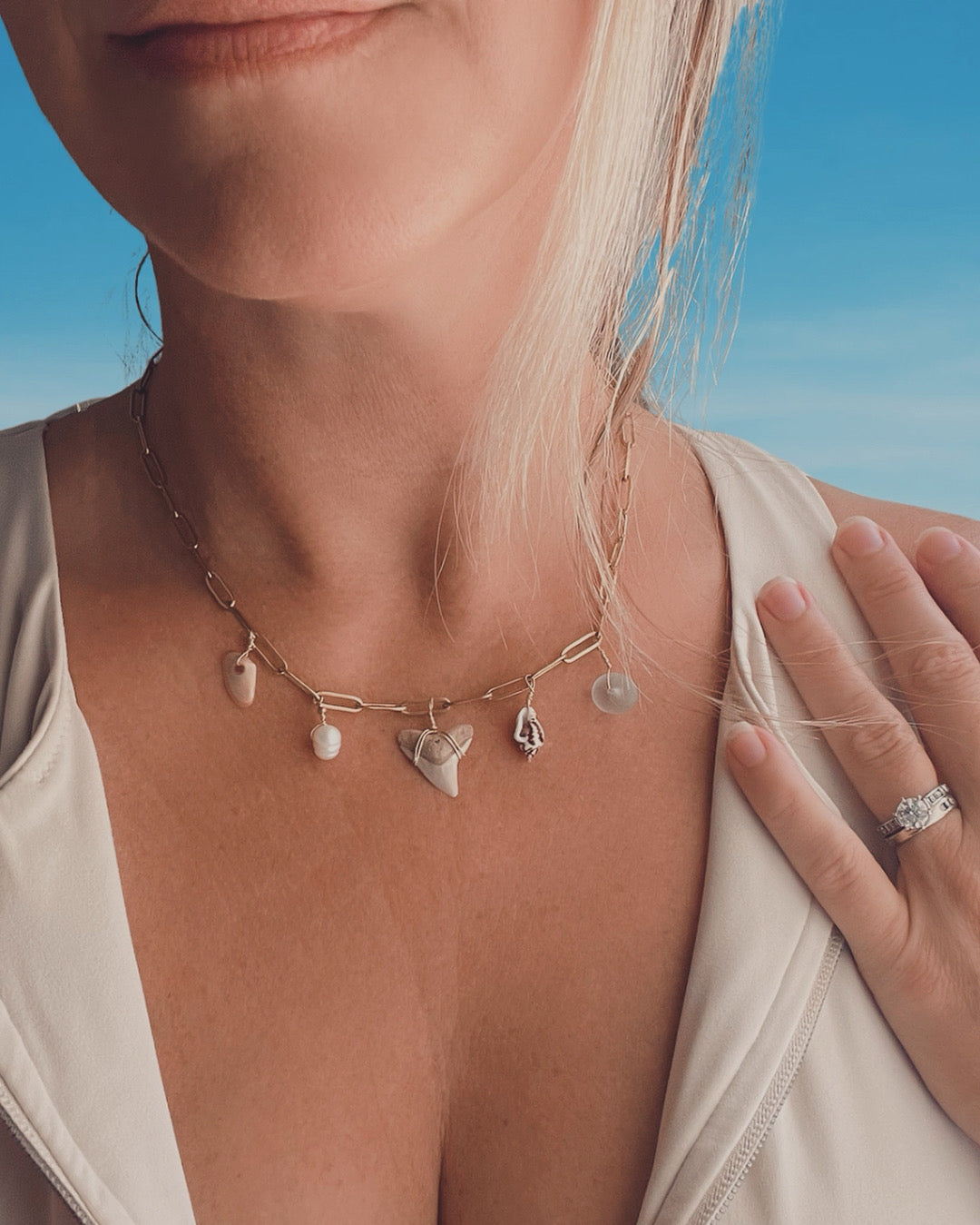 Southern charm- One Of A Kind Charm Necklace