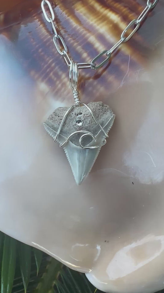 Coastal Dreams with dainty paperclip chain