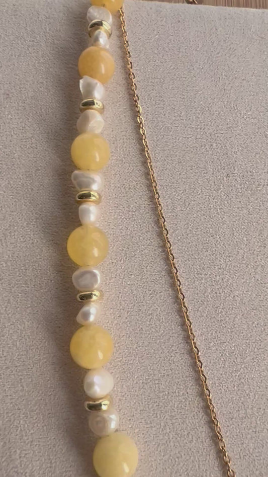 Coastal Sunshine ☀️ Double layer necklace